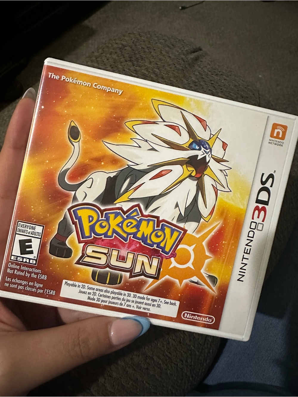 Nintendo Pokémon Sun 3DS Game (New)